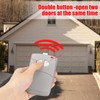 Kingdder 1 Pcs 2 Channel Garage Door Opener Remote Compatible