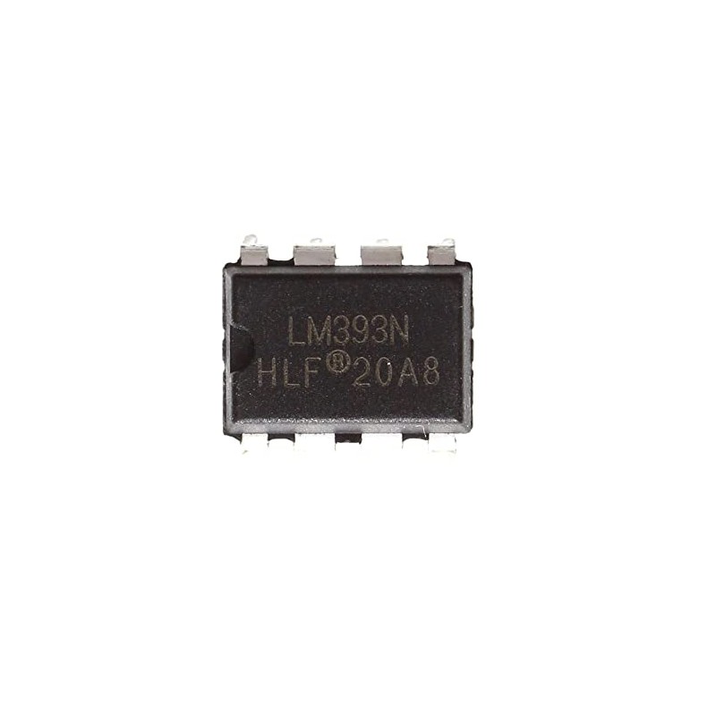 HUABAN 10pcs LM393 DIP-8 Low Power Dual Comparator