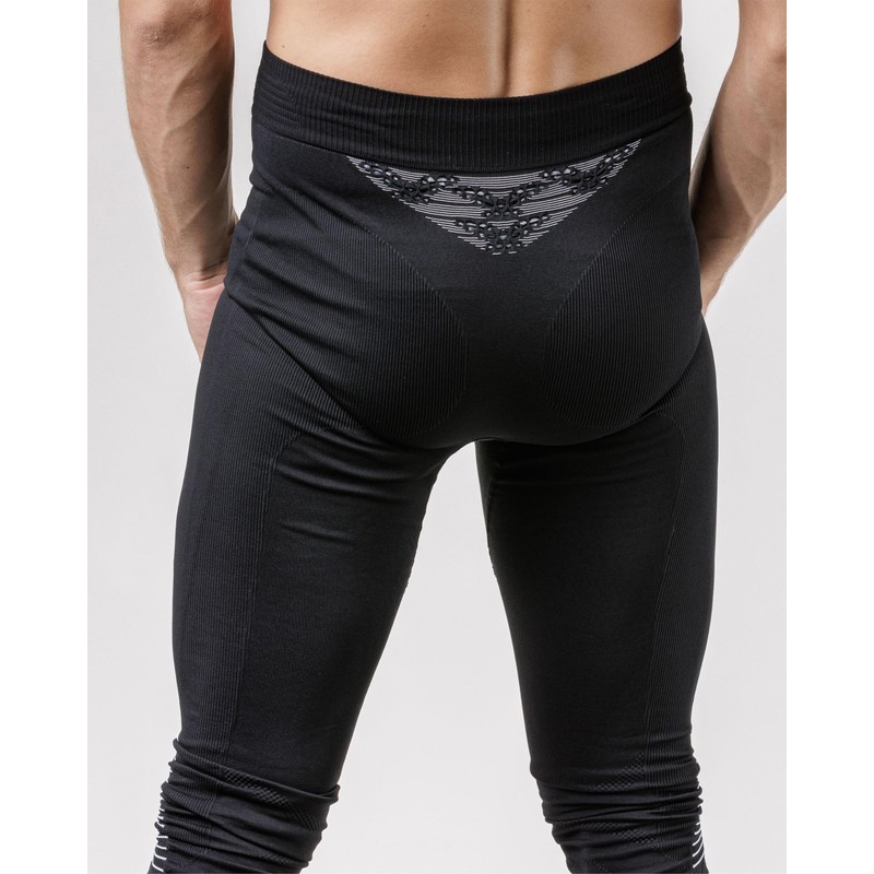 X-Bionic Energizer 4.0, Pantaloni Funzionali 3/4 Uomo, Opal Black/Arctic White,