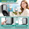 BTNEEU Smart Key Safe Wall Mounted Key Lock Box Outdoor