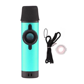 Kazoo Professional Aluminum Adjustable Tone Musical Instrument with 5Pcs Flute Diaphragm for Kids Green