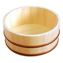 Yamako Natural Wood Made Japanese Bath Bucket 12462