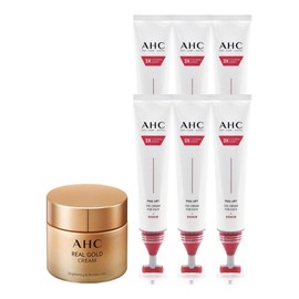 ahc 최신상 AHC 아이크림 시즌14 풀 리프트 T괄사 리프팅 40ml 6개+리얼골드크림 New AHC Eye Cream Season 14 Full Lift T-Gua Sha Lifting 40ml 6pcs + Real Gold Cream