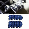 10 PCS Golf Club Head Covers Golf Iron Pole Net