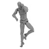 Figure Model PVC Action Figure Drawing Model Movable Joint Pedestal