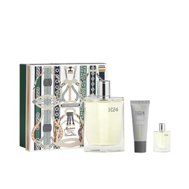 Hermes H24 for Men - 3 Pc Gift Set 3.3oz EDT Spray, 0.68oz Face Moisturizer, 0.17oz EDT Spray