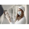 Pack of 100 Nitrile Disposable Gloves Powder-Free Gloves l