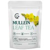 Mullein Leaf Tea Bags - Lungs Cleanse and Respiratory Support,