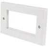 Wall Plate Frame Module Double, Wall Plates and Floor Boxes