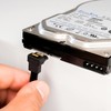 BIGtec SATA Cable 1m schwarz gerade/unten