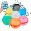6PCS Silicone Magnetic Water - Absorbing Burst Balls: Fun Water