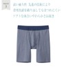 Gunze Boxer Briefs NEXTRA Cut Off Lorient Blue, lorian blue,