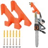 Funnytek Chainsaw Hanger, Heavy Duty Chainsaw Holder Wall Mount Hanging