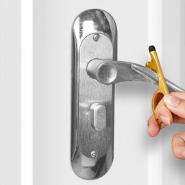 No-Touch Door Opener EDC Tool Type 1 - No-Touch - Gold 5ea