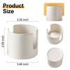 Zoeeker Sponge Holder for Kitchen Sink, Ceramic Dish Sponge Drying