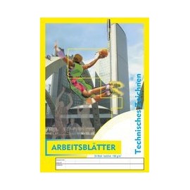 PVP PENIG 2114 Worksheets for Technical Drawing 100g/m², DIN A4, 20 sheets, white