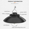 LED Portable Camping Light Typc-C Rechargeable IPX4 Waterproof Hanging Tent