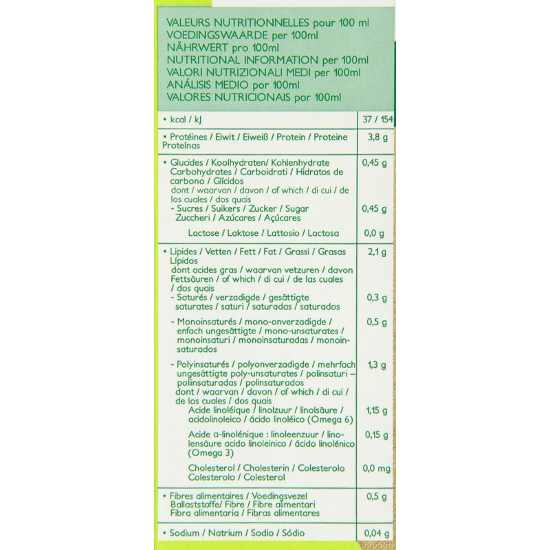 Sojade Organic Natural Soya Drink 1ltr (10 pack)