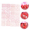 Minkissy 24pcs Unique Nail Art Stickers Chic Manicure Decals for