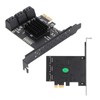 Hard Disk Expansion Card 6.0 Gbps PCIE to SATA 6G