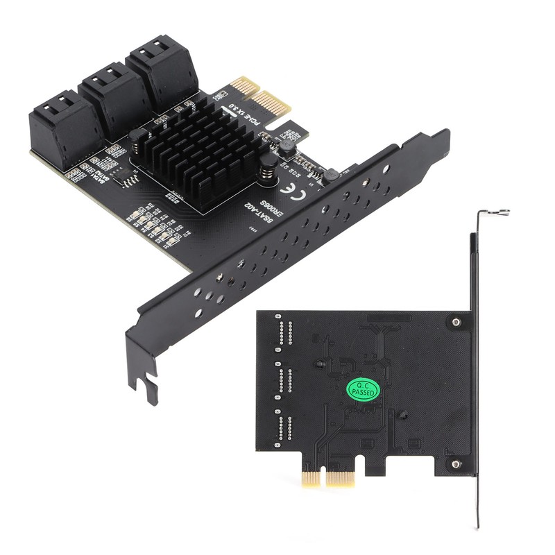 Hard Disk Expansion Card 6.0 Gbps PCIE to SATA 6G