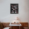 ASmileIndeep Pocket Knife Display Case, 6 Rows Knives Box Cabinet