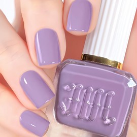 NovaCharm Lavender Purple Nail Polish, 12ML Quick Dry Air Dry Nail Polish, Non Toxic No UV Nailpolish for Women and Girls