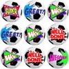144 Football Praise Words 30 mm Reward Stickers for School