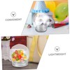 BUGUUYO Snow Globe Pack of 10 Mini DIY Snow Globes
