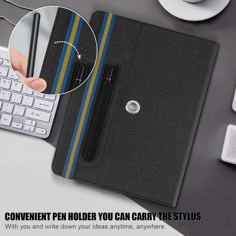 DINGGUAGUA 360° Rotation Universal Case for 9-11 Inch Tablet, Protective