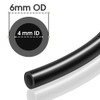 TAILONZ PNEUMATIC Black 6mm OD 4mm ID Polyurethane PU Air