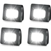 GOANDO Running Lights 4 Pack Safety Jogging LED Light for