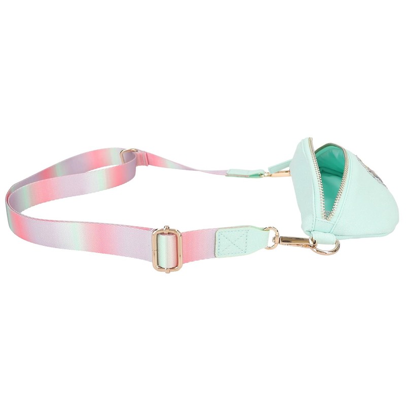 Depesche 13125 Ylvi Small Cross Bag in Turquoise with Unicorn