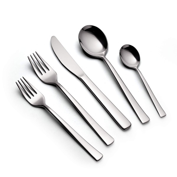 Tramontina 20 PC TABLEWARE SET - BERLIN, Medium, Silver