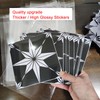 Black Starry Tile Stickers - Fireplace - Waterproof & Removable