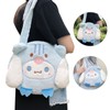 Autumn Winter Plush Underarm Bag Cute Soft Girls JK Uniform
