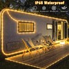 100FT 300 LED Rope Lights Outdoor, Connectable and Flexible Tube