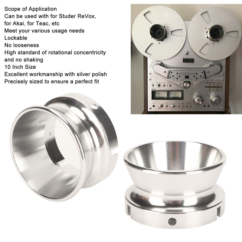 Polished Aluminium NAB Hub Adapters 10 Inch Opener Universal Loading