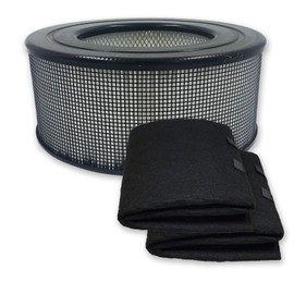 PUREBURG 21500 Replacement Filter Compatible with Honeywell 50150 51500 61500 11500(EV-15) 18150 11520 17200 Series Air Purifiers, H13 HEPA Cabon Pre-Filter Air Clean Dust VOCs Odor