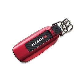 [ENZO] Nissan Collection Intelligent Key Metal Holder Red Key Metal Holder with Nismo Logo, red