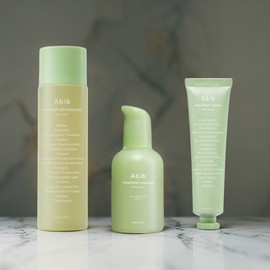 Aviv Abib Houttuynia Cordata Skincare Set [Toner 200ml + Essence 50ml + Cream 75ml], 1 Set / Abib 아비브 어성초 스킨케어 세트 [토너 200ml + 에센스 50ml + 크림 75ml], 1세트
