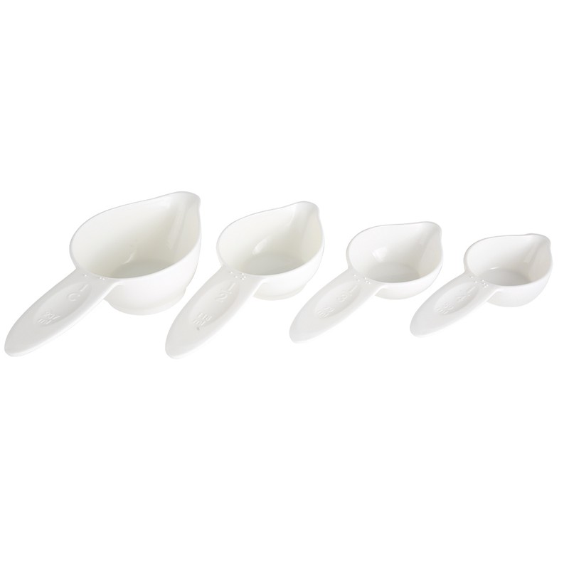 4Pcs/Set Portable Braille Measuring Spoon Cup Kitchen Cooking Baking Tool