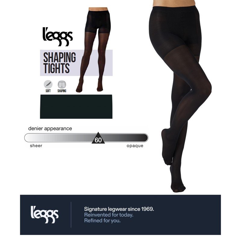 L'eggs Women's Shaping Tights Q00J65 1 Pair