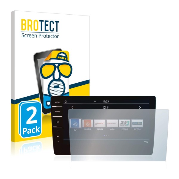 BROTECT 2 x Anti-Glare Screen Protectors Compatible with Volkswagen Arteon