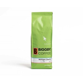 BIGGBY® Michigan Cherry Flavored Ground Coffee, 12oz Bag, Medium Roast