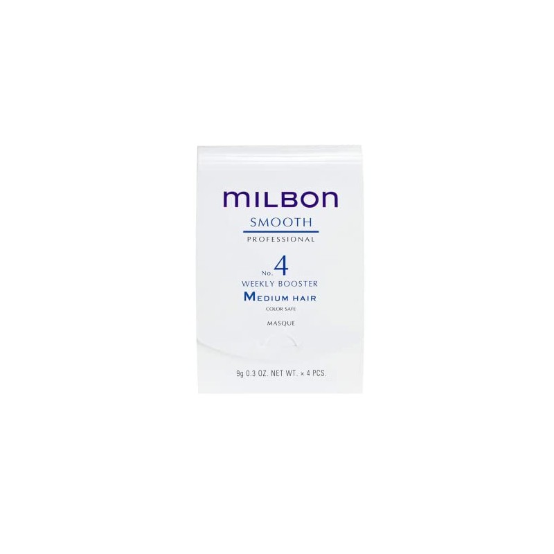 Milbon Signature Smooth No 4 Weekly Booster Medium Treatment 1