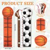 JarThenaAMCS 48Pcs Sport Bookmarks Rulers Basketball Football Soccer Baseball Reading