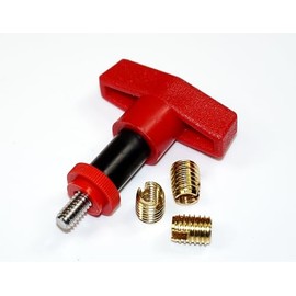 Batwing Windshield Fairing Replacement Brass Insert Repair Kit with Installation Tool. compatible with Harley-Davidson HDsmallPARTS #HDS-3BI-T2R -1996-2022