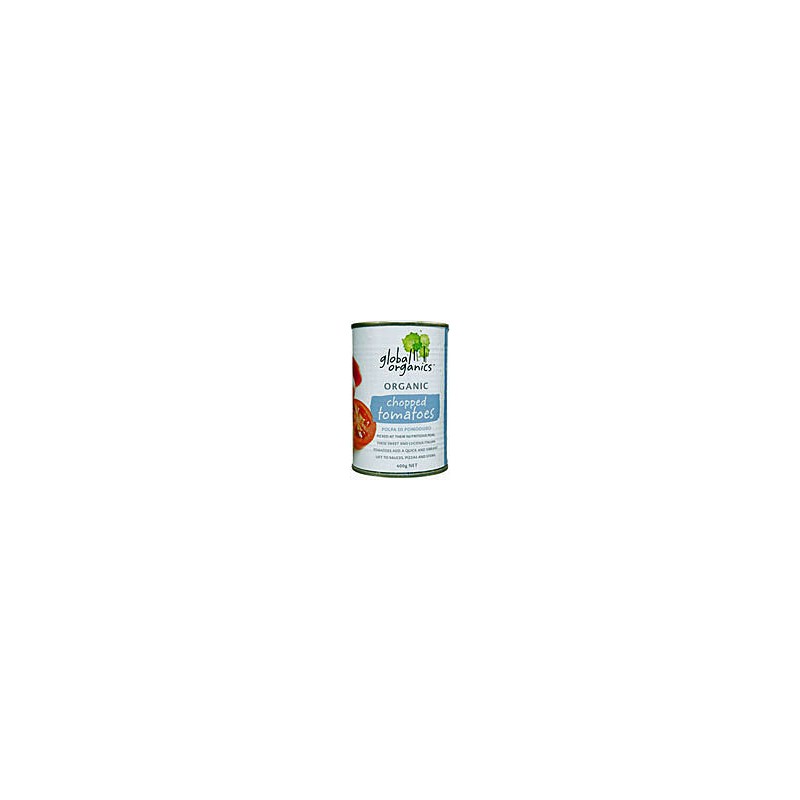 Global Organics Chopped Tomato Organic 400g