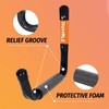HUHOLE 4 Pack Garage Storage Hooks Heavy Duty – 9.8"